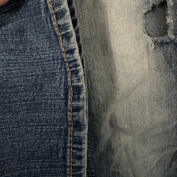 Ariya Jeans Womens 7/8 Distressed Bootcut - Picture 6 of 8